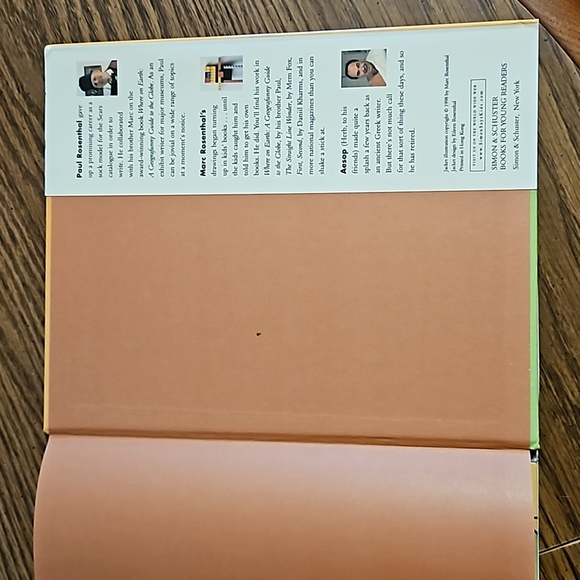 BOOK -"Yo, Aesop!: Get a Load of These Fables"-Hard back w/Sleeve-Paul Rosenthal - Picture 3 of 7